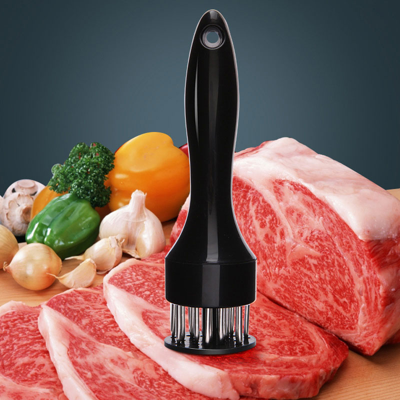 ǰ    Tenderizer ٴ η ƿ   ũ   ٴ 丮  ֹ ǰ/Artifact Professional Meat Tenderizer Needle Stainless Steel Loose Beefsteak